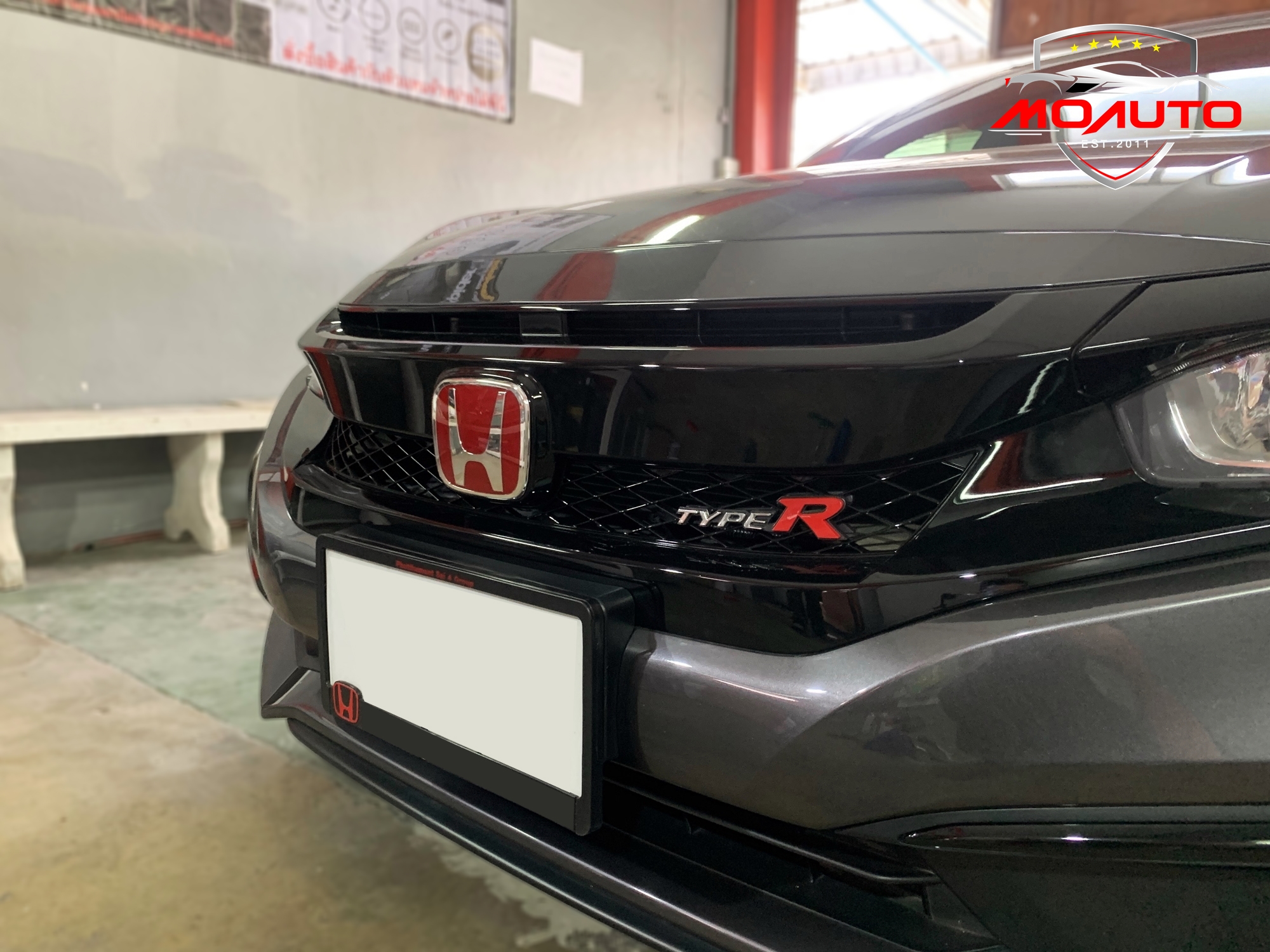 กระจังหน้าทรง TYPE-R ตรงรุ่น CIVIC FC MC 2019-2020