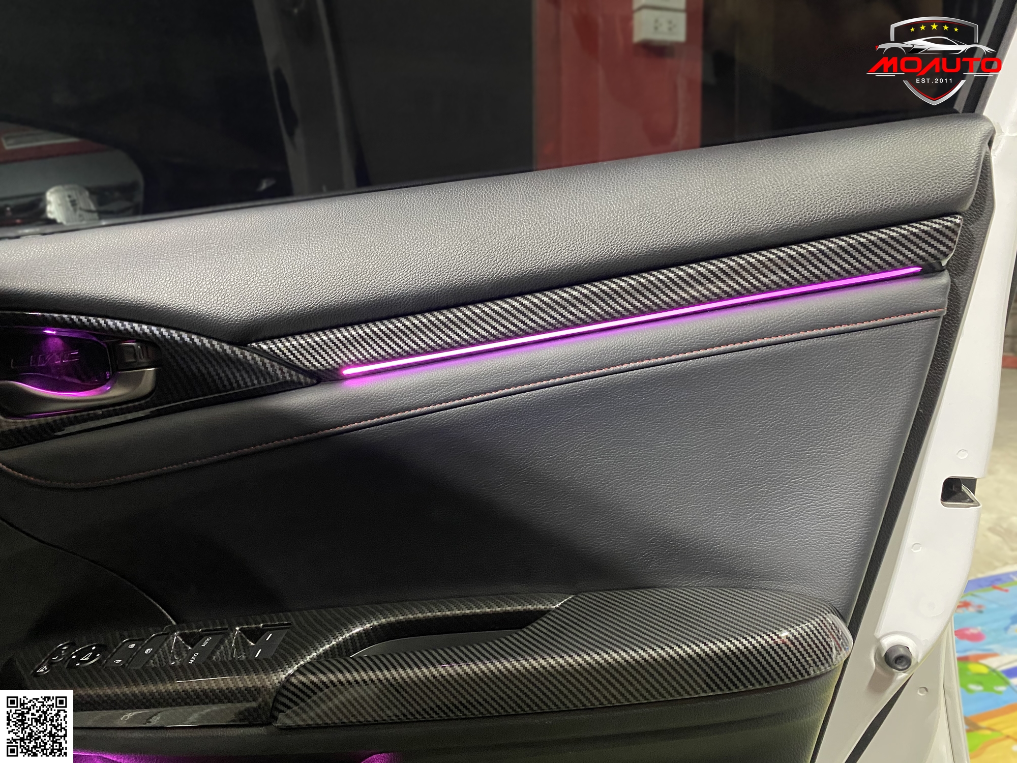 ไฟ Ambient light ตรงรุ่น V1 CIVIC FC / FK