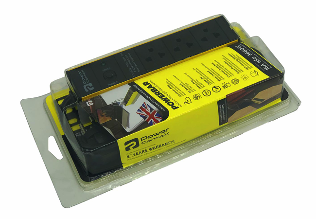ปลั๊กไฟ PowerConneX PXC5PHTTO-TS03 3 ช่อง กันไฟกระชาก กันไฟเกิน อุปกรณ์ที่ต้องการความปลอดภัย ความคงที่ของไฟฟ้าสูง