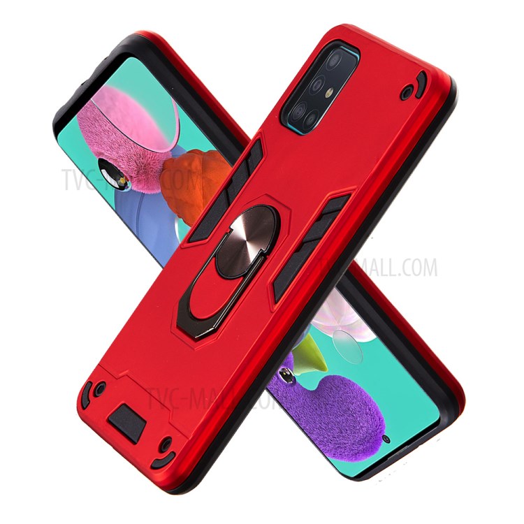Case Samsung Galaxy A51 / Pre-order * เคสแบบแม่เหล็กแหวนไฮบริด PC + TPU เกราะป้องกัน *