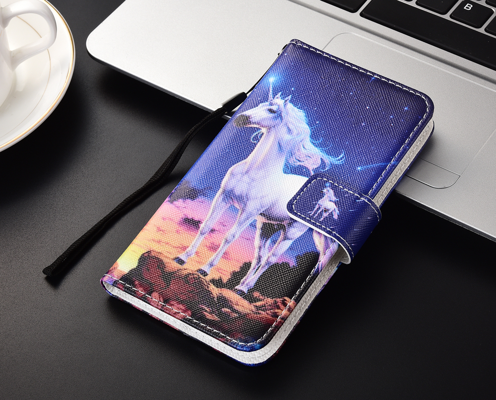 Case Huawei Y7p / Pre-Order * เคสกระเป๋าสตางค์พลิกหนัง ลายการ์ตูนนารัก *