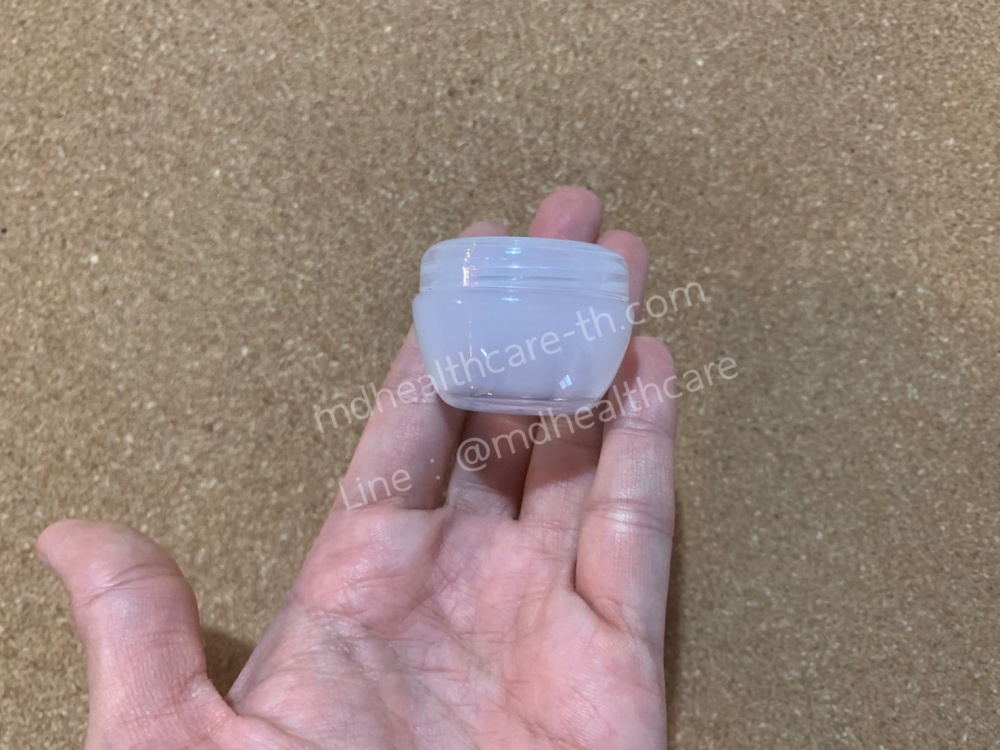 กระปุกครีม 10 กรัม ทรงโอ่ง (10ชิ้น/ชิ้นละ4บาท)