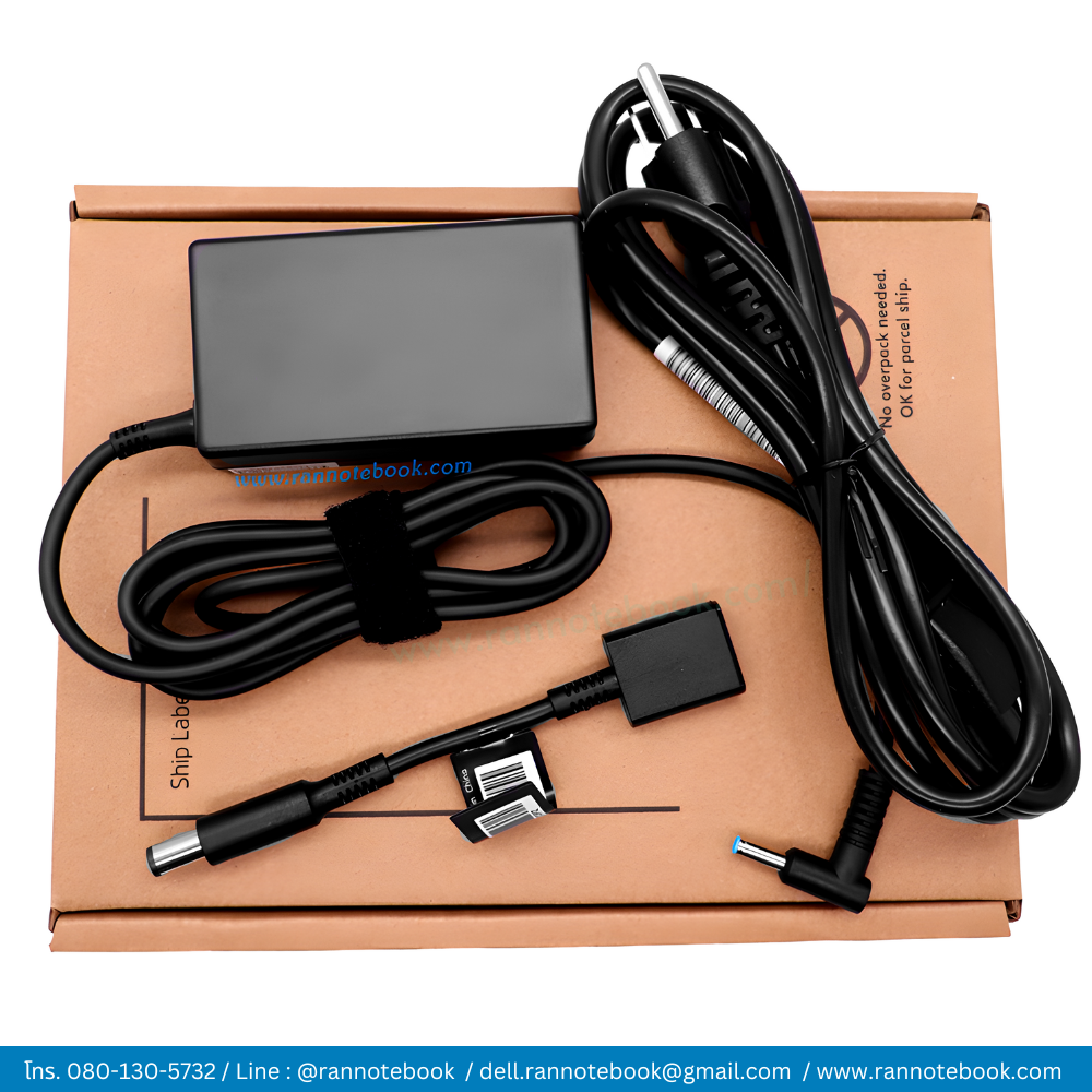 Adapter HP 65W 9.5V 3.33A 65W แท้ศูนย์ HP 1 ปี