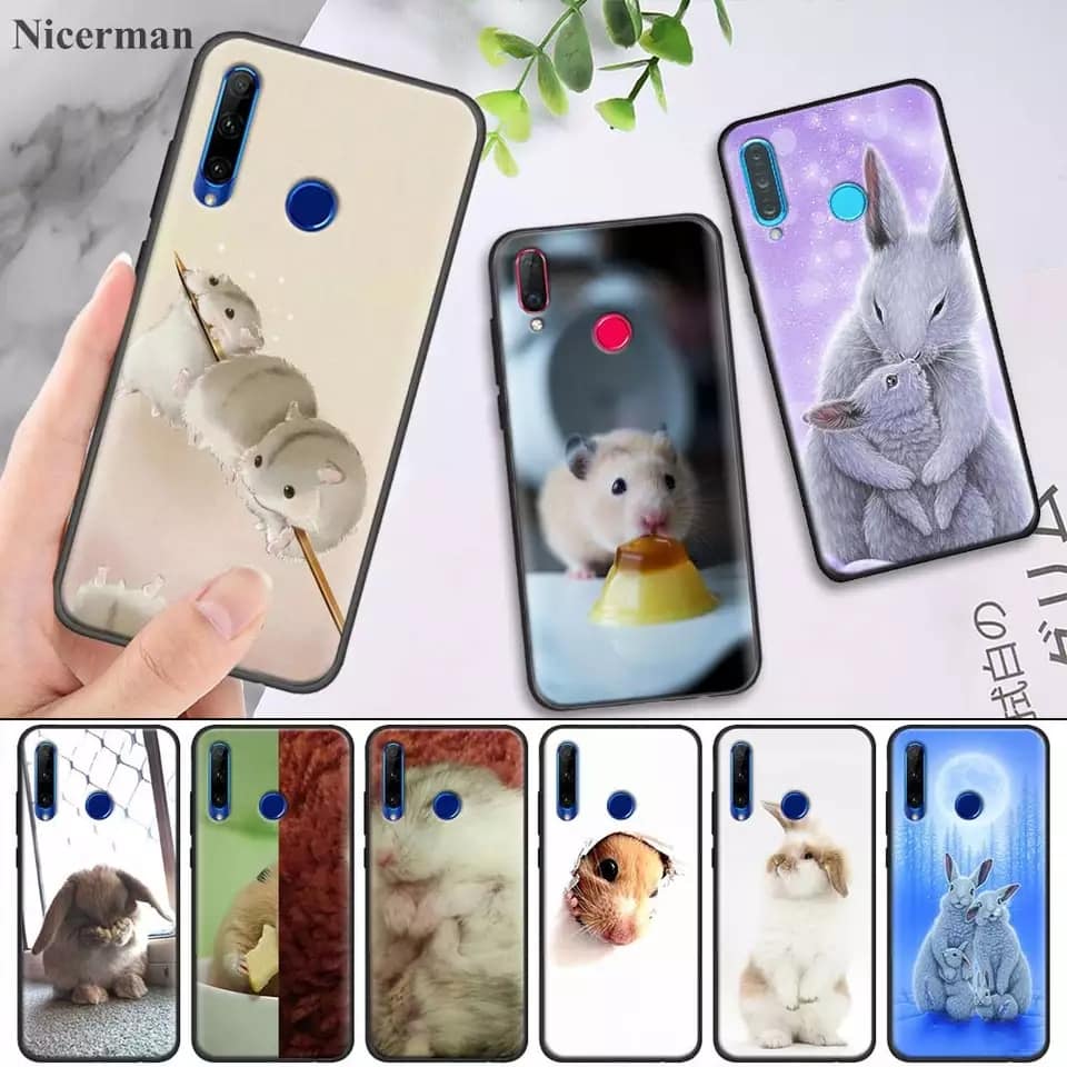 Case Huawei Y7p / Pre-Order * เคสกระต่าย หนู หนูแฮมสเตอร์ *
