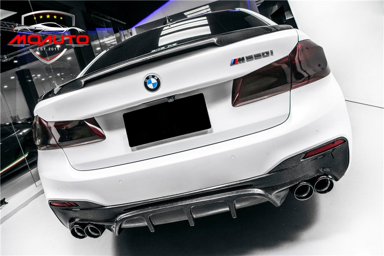 Diffuser BMW G30 คาร์บอน ทรง FD