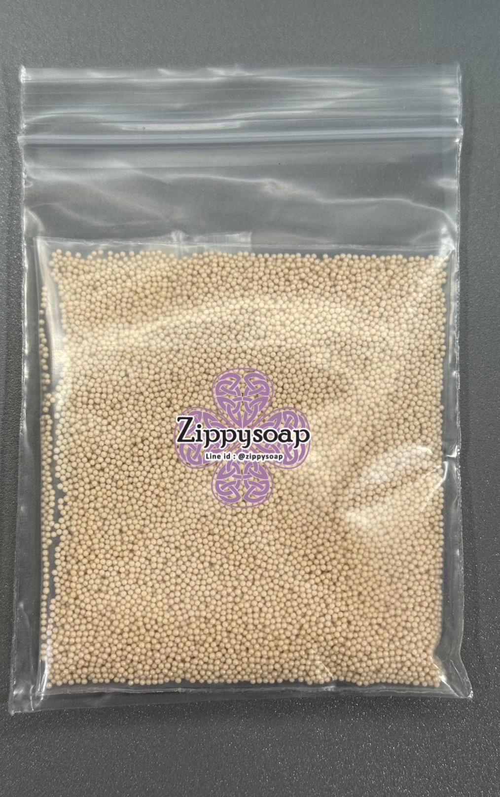 เม็ด บีดส์ วิตามินอี สีขาวครีม 20g 004522 (size 20-30 mesh)