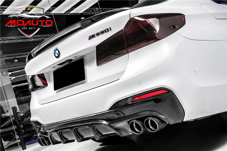 Diffuser BMW G30 คาร์บอน ทรง FD