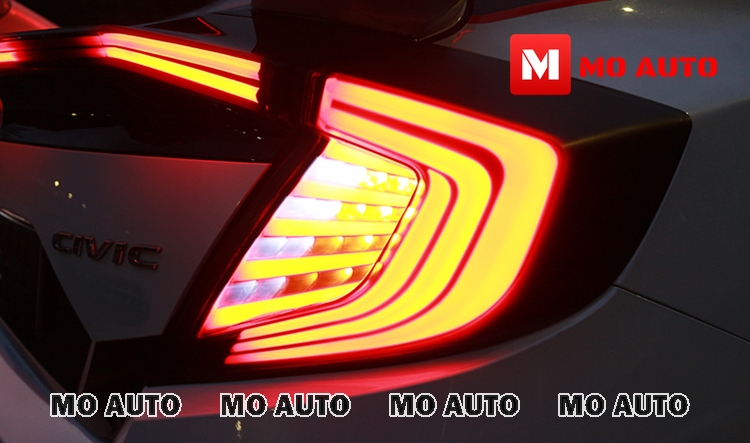 ไฟท้าย M-Concept V2 พร้อมไฟฝากระโปรงท้าย CIVIC FC / FC MC 2019