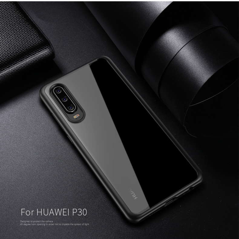 Case Huawei P30 / Pre-Order * IPAKY Clear PC Back + เคส TPU Combo Edge *