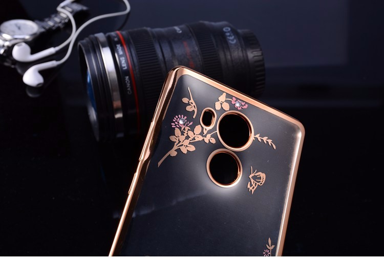 Case Huawei Mate 8 / Pre-order * เคสหรูหราเทคนิคการชุบทอง TPU ซิลิโคนอ่อนนุ่ม *