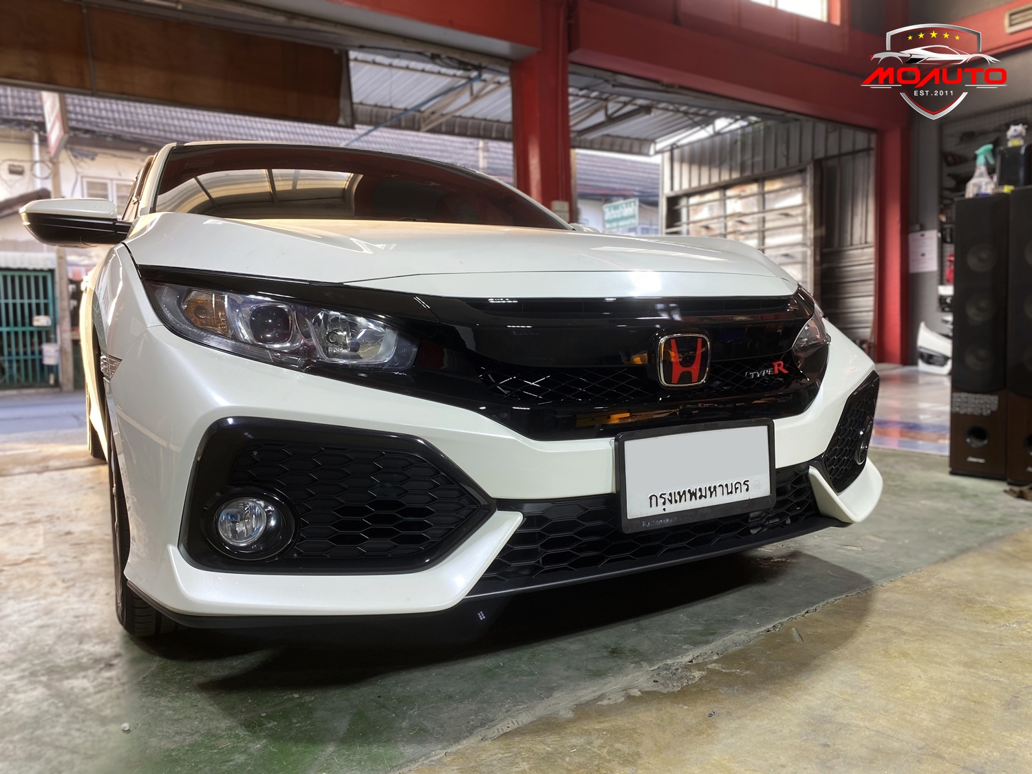 ชุดแต่งกันชนหน้าสำหรับ CIVIC FC ทรง FK HATCHBACK