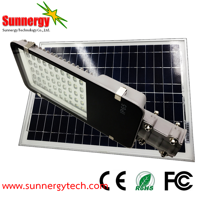 โคมไฟ LED Solar Street Light ขนาด 50W รุ่น STCLF-SLS50W