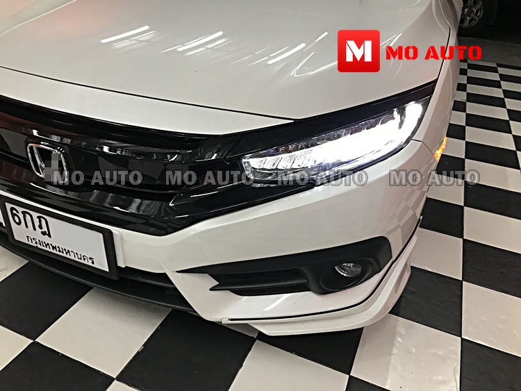 โคมไฟหน้า LED RS งานเทียบ OEM CIVIC FC 2016-2021