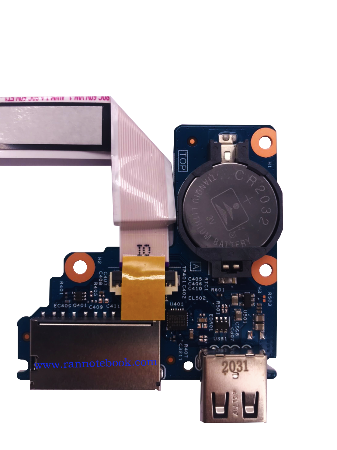 USB / SD Card Reader Port IO Board Dell Latitude 3400 อะไหล่แท้ ตรงรุ่น ตรงสเปค จากศูนย์ Dell Thailand