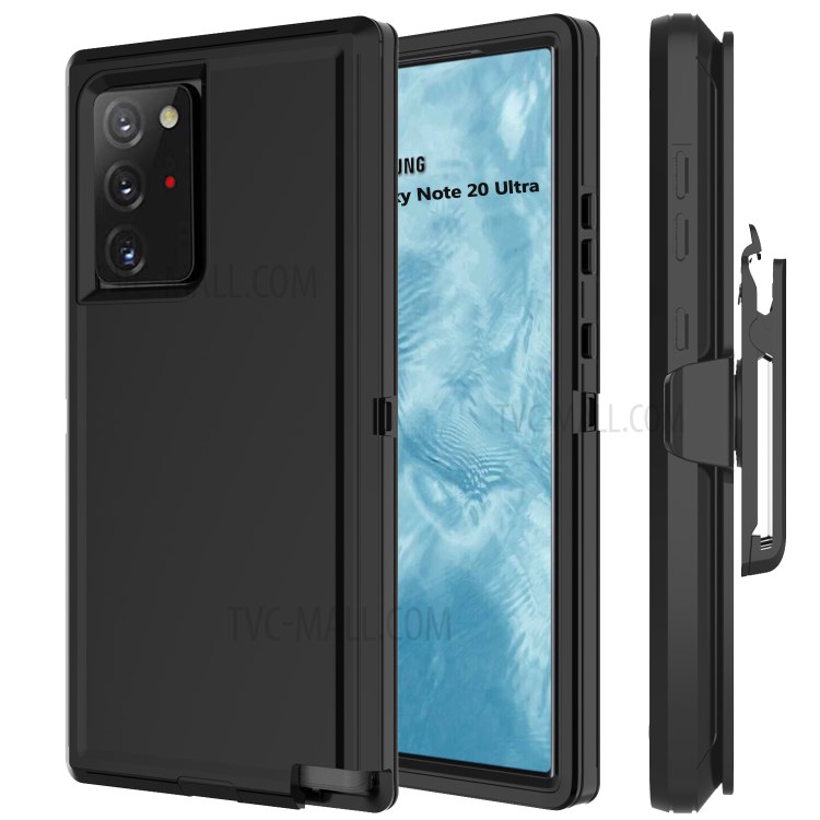 Case Samsung Galaxy Note 20/Note 20 5G / Pre-Order * เคสคอมโบซิลิโคนโลหะกันกระแทก + ซิลิโคนปกด้านในป้องกันคู่ + ขาตั้ง และแหวนนิ้ว *