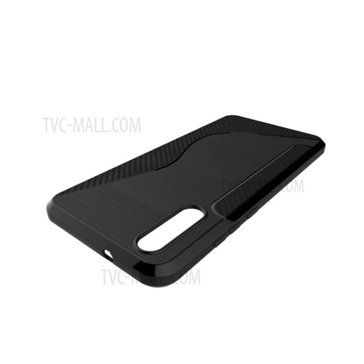 Case Huawei P20 / Pre-order * คาร์บอนไฟเบอร์ Brushed S รวมพื้นผิวแปรงและคาร์บอนไฟเบอร์ 2 ชนิด *
