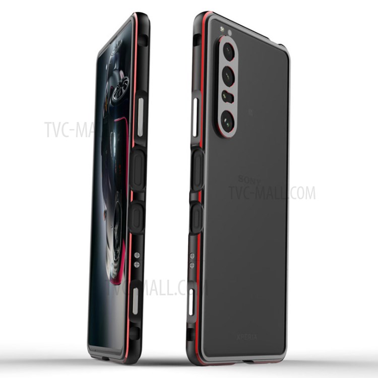 Case Sony Xperia 1 III 5G # Pre-orde * เคสกรอบโลหะสไตล์ Polar Lights + ตัวป้องกันแหวนเลนส์กล้อง *