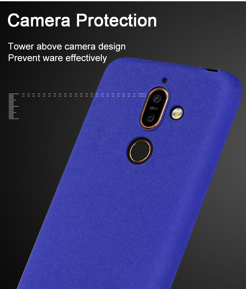 Case Nokia 7 Plus # Pre-Order * IMAK ขาแหวนยึด Frosted PC Back + กันรอยหน้าจอ *