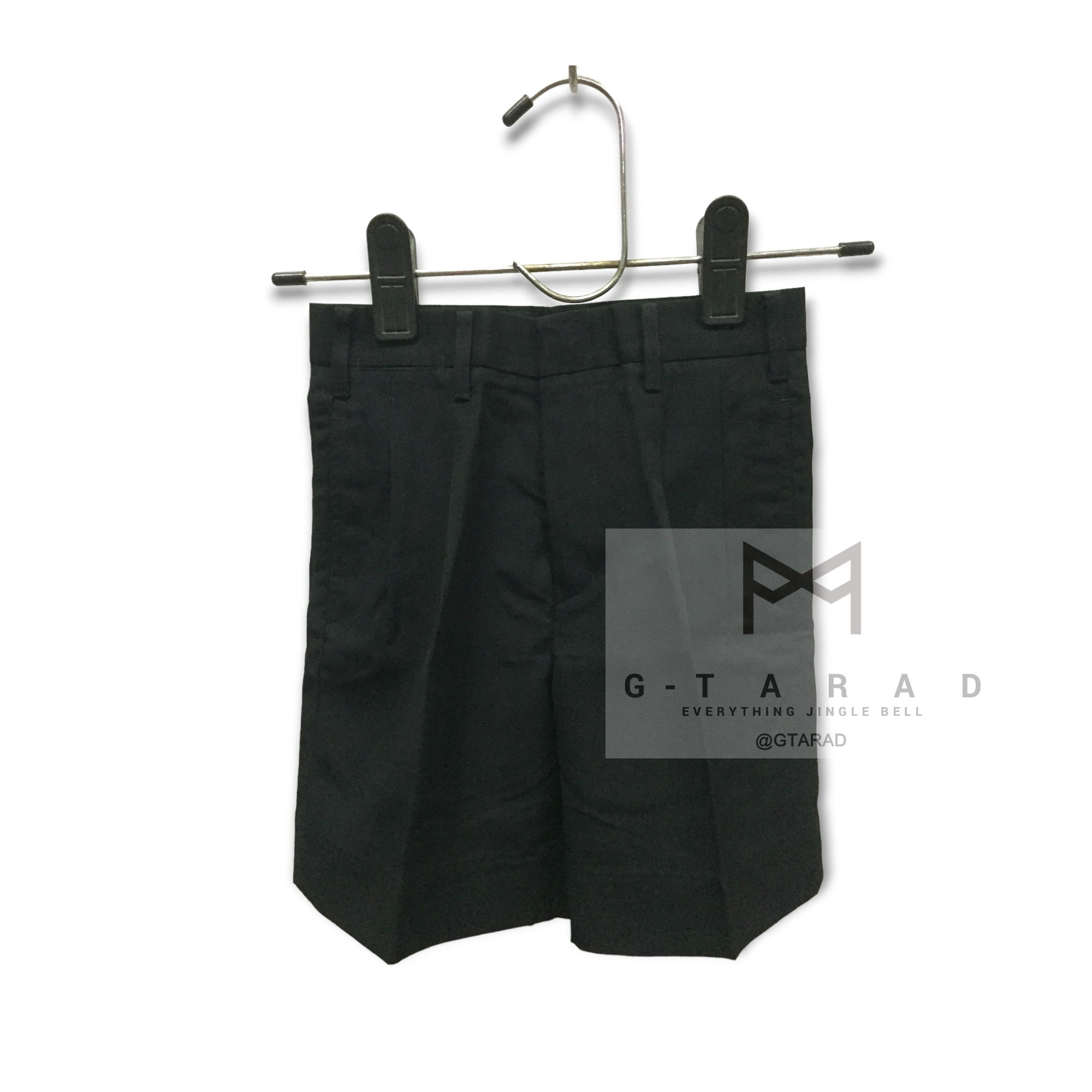 กางเกงนักเรียนตราสมอ สีดำ ยาว 17, 18 นิ้ว