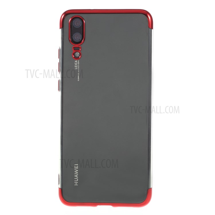Case Huawei P20 / Pre-order * CAFELE TPU Case ชุบไฟฟ้าบนขอบ, cutouts และปุ่มเงามันวาว *
