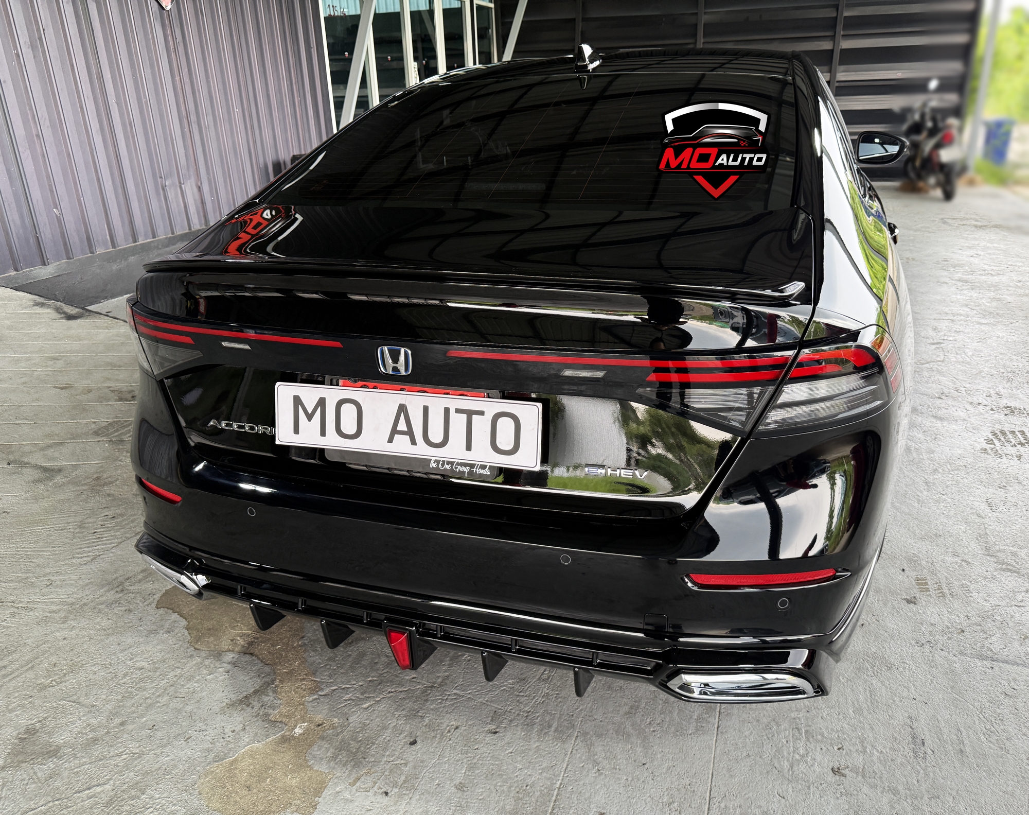 ชุดแต่งสเกิร์ตรอบคัน NEW ACCORD G11 ทรง M2