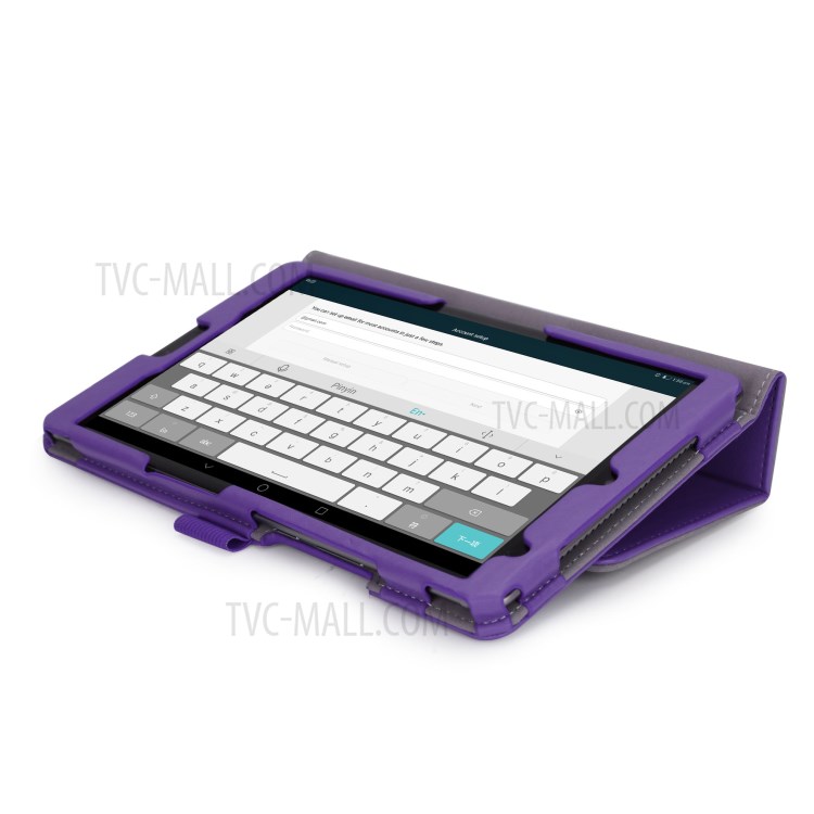 Case Huawei MediaPad M5 / Pre-Order * เคสหนัง PU Built-in สายคล้องมือยืดหยุ่นเพื่อให้ง่ายต่อการอ่านด้วยมือเดียว *