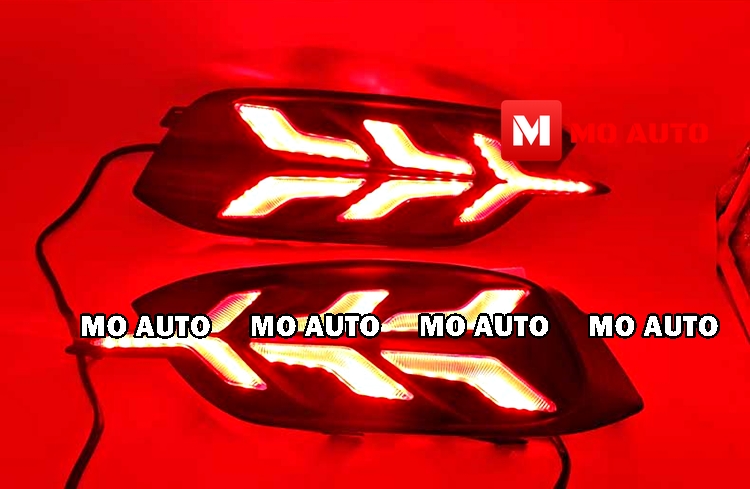 ไฟเบรคกันชนท้าย AUDI Style Civic FC 2016-2021