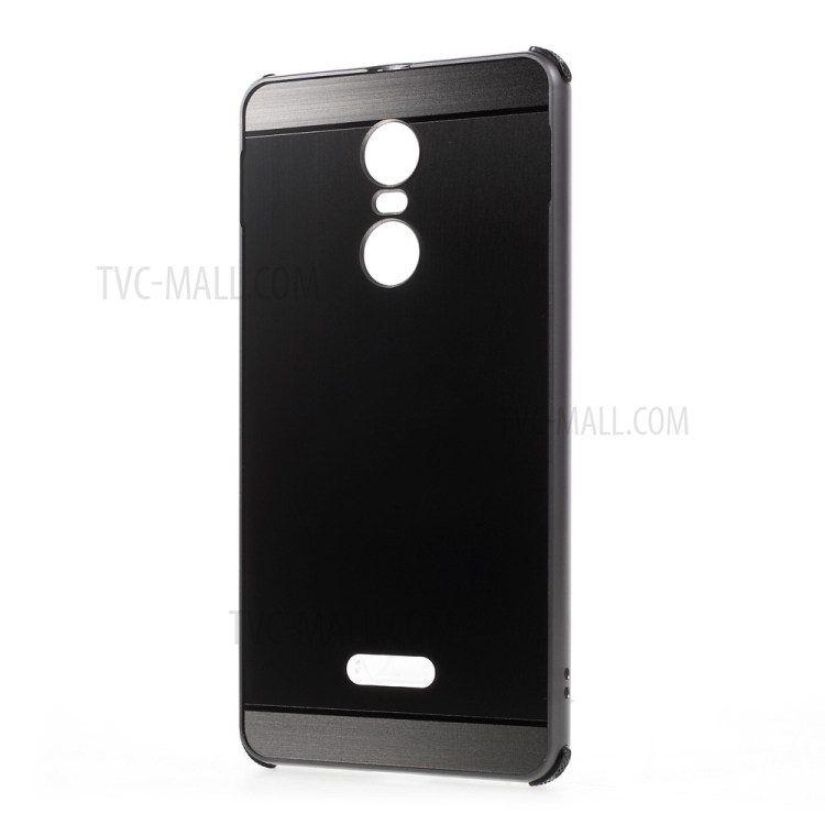 Case Lenovo K6 Note / Pre-order * เคสอลูมิเนียมขัดแปรงเคลือบ PC เบาะรองมุม 4 มุมเพื่อป้องกันการกระแทก *