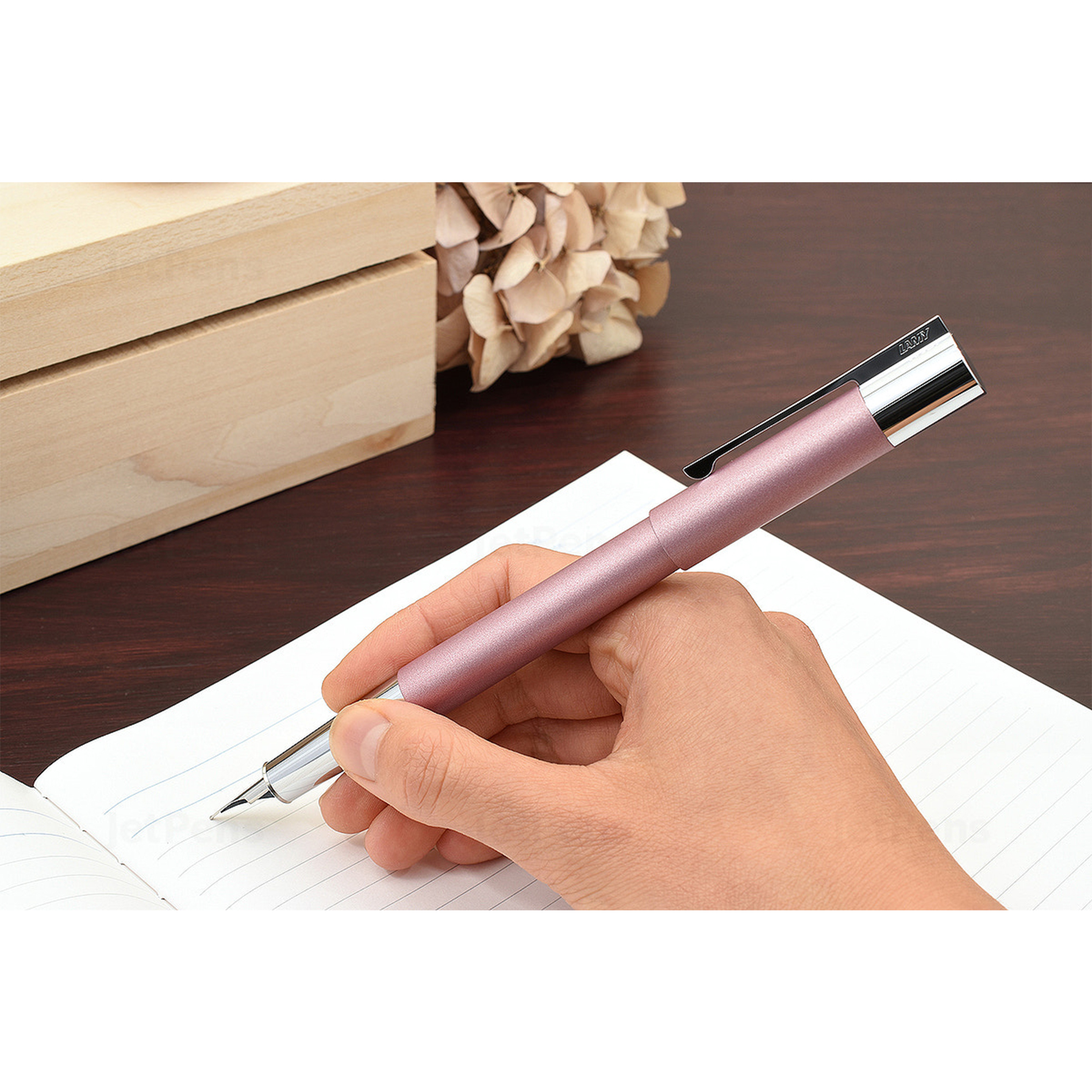 LAMY scala fountain pen rose 2018 limited edition