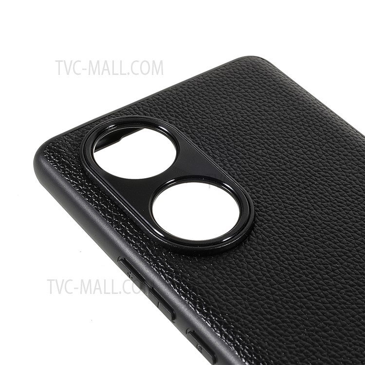 Case Huawei nova 9 # Pre-Order * Drop-proof Cutout ที่แม่นยำ Litchi Texture Case หนังแท้เคลือบ TPU + PC *
