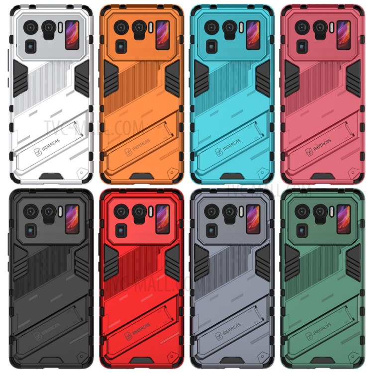 Case Xiaomi Mi 11 Ultra 5G # Pre-Order * เคส Kickstand Design Anti-Drop PC + TPU เคสโทรศัพท์ไฮบริด *