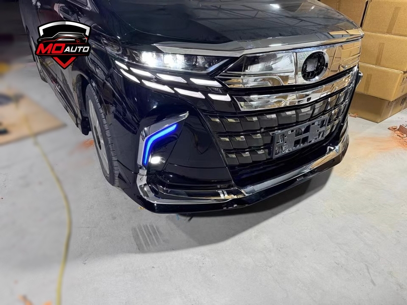 กระจังหน้าโครเมียม ALPHARD 40