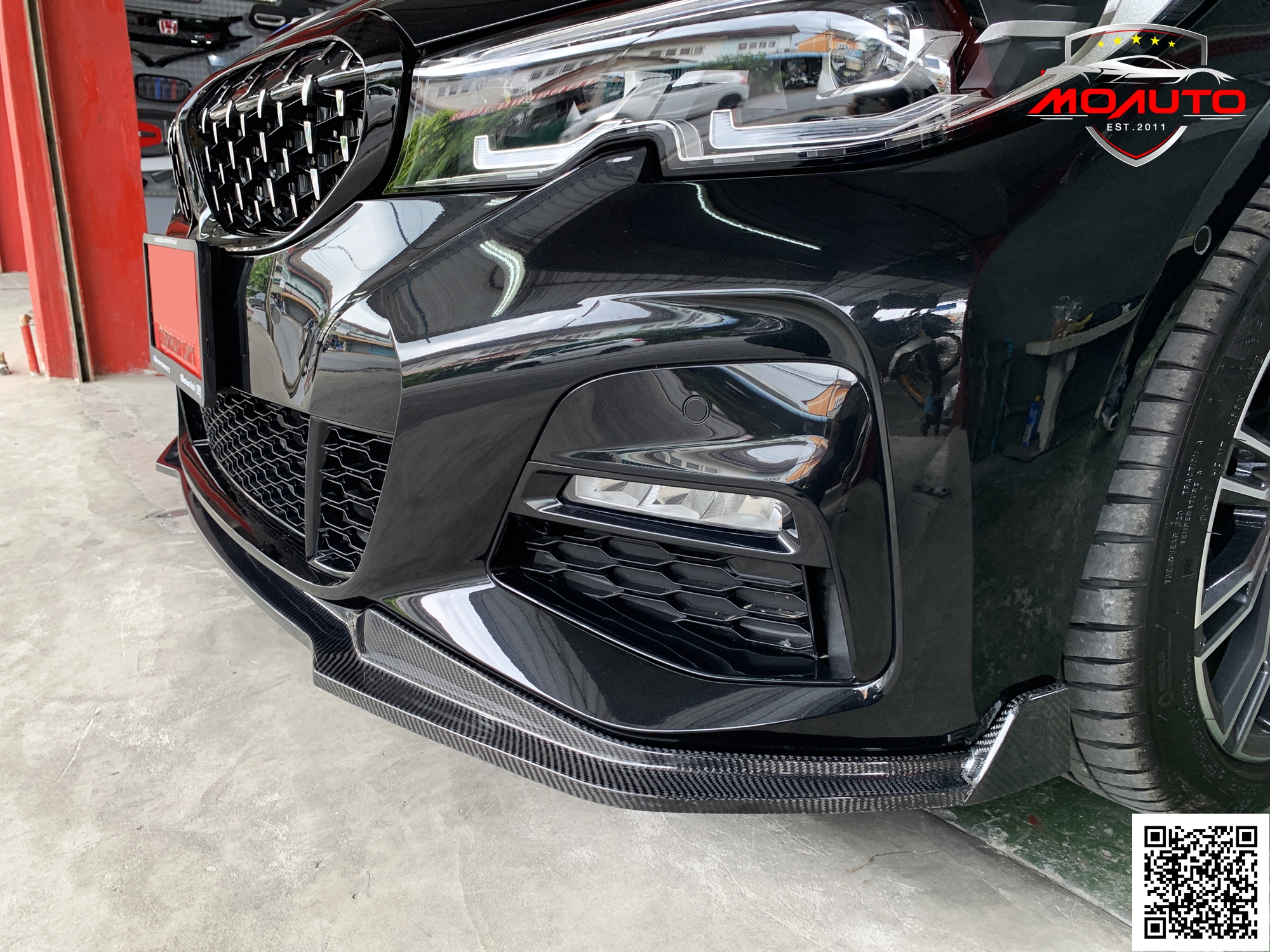 ลิ้นหน้า BMW G20 ทรง P