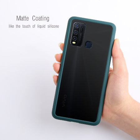Case Vivo V20 Pro / Pre-Order * เคสโทรศัพท์อะคริลิคใสฝาหลังป้องกันการกระแทก *