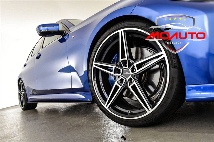 ลิ้นข้างแบบบาง BMW G20 ทรง AC PRO