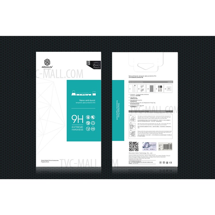 กระจกนิรภัย Huawei Mate 9 / Pre-order * NILLKIN Amazing H นำเข้าวัสดุกระจกอาซาฮี ความแข็ง 9H แต่เพียง 0.33mm หนา *