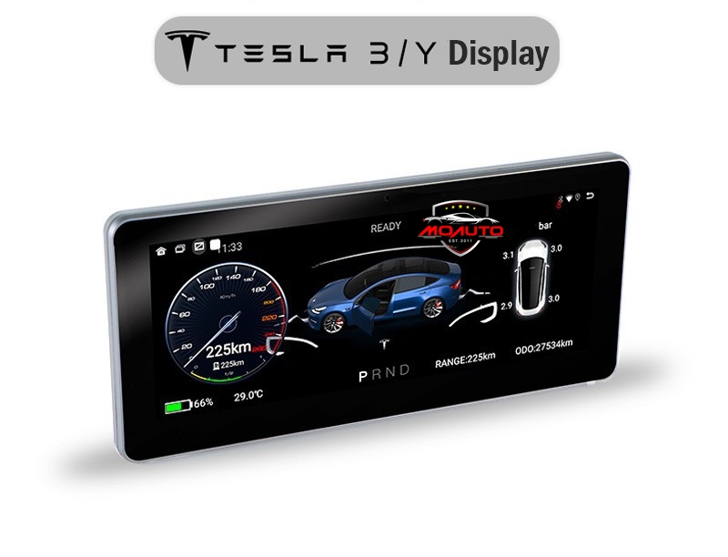 หน้าจอเรือนไมค์ดิจิตอล 8 นิ้ว Tesla Model Y / 3