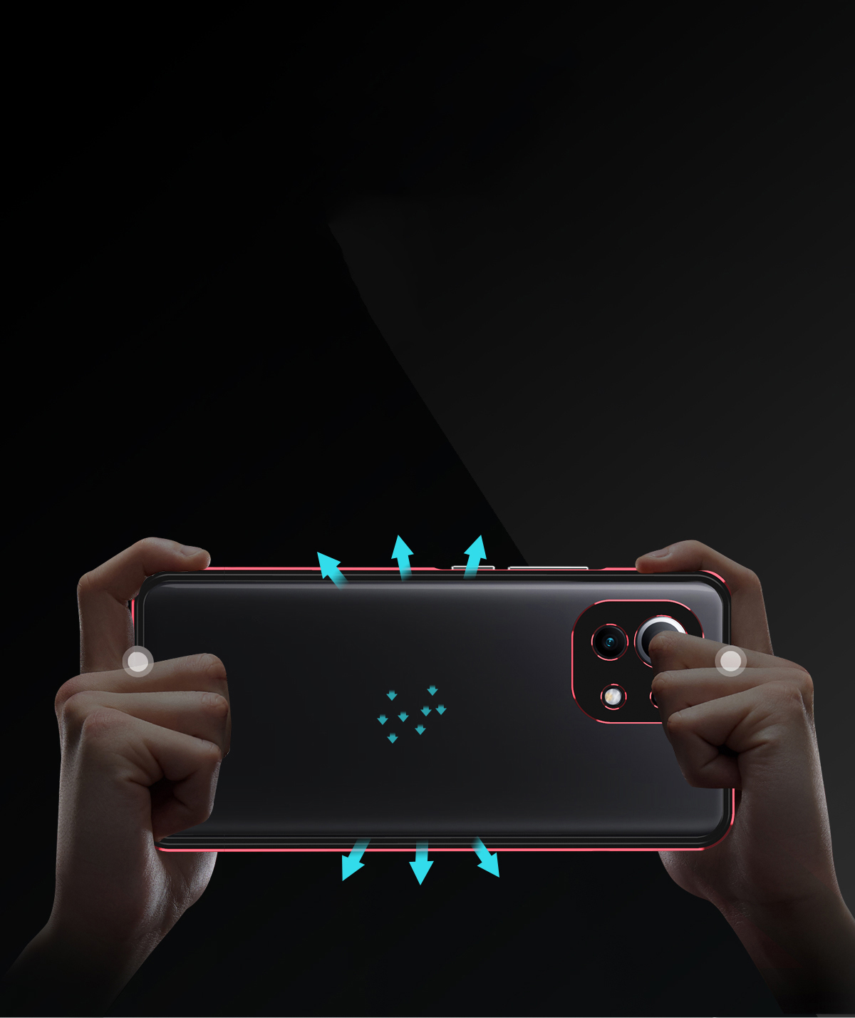 Case Xiaomi Mi 11 5G # Pre-Order * เคสกันกระแทกกรอบโลหะแบบไม่มีด้านหลัง + ตัวป้องกันเลนส์พร้อมการออกแบบสกรูล็อค *