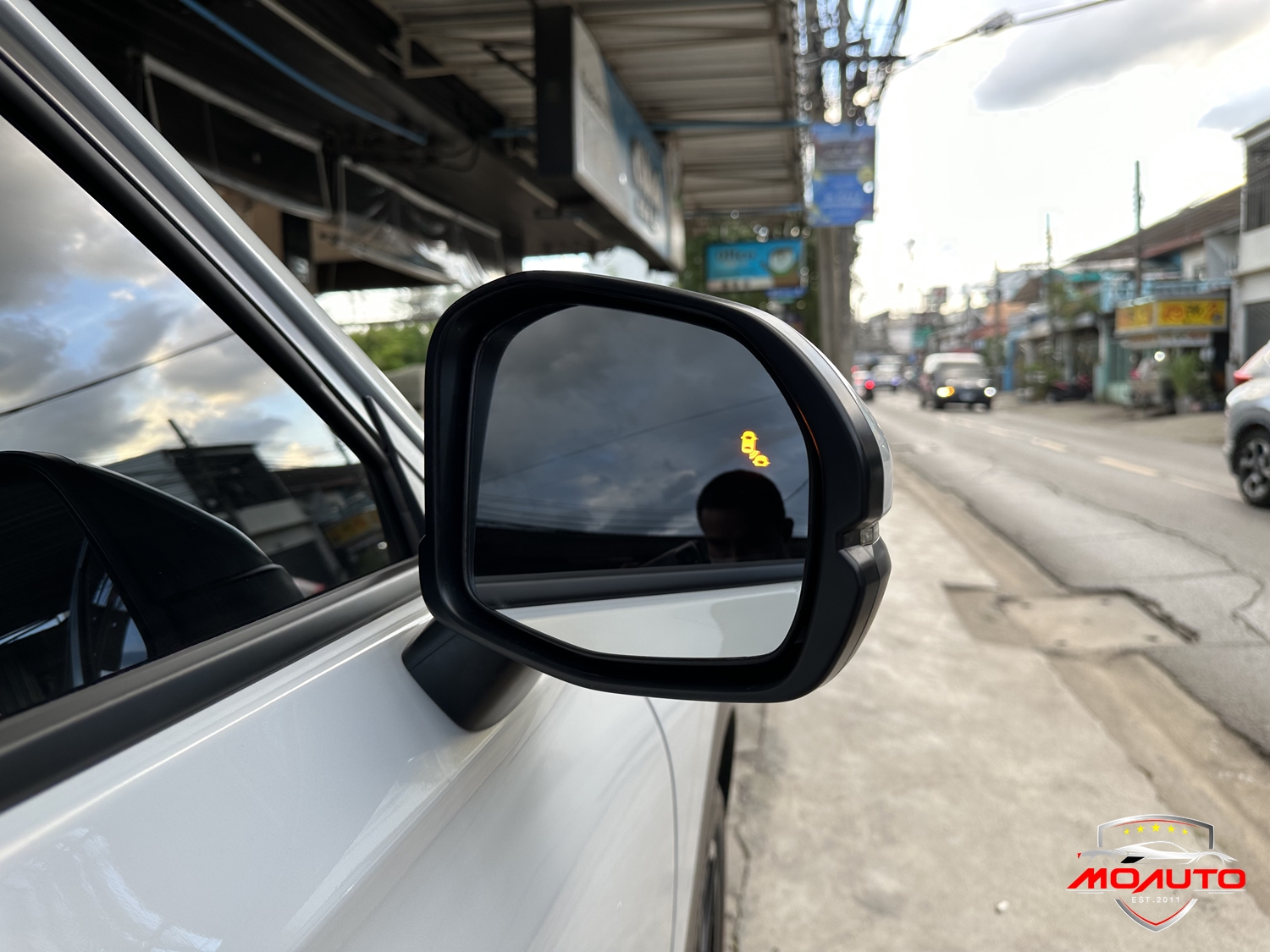 ชุดกระจกช่วยเตือนมุมอับสายตา V1 (Blind Spot Monitor) HR-V 2021-2024