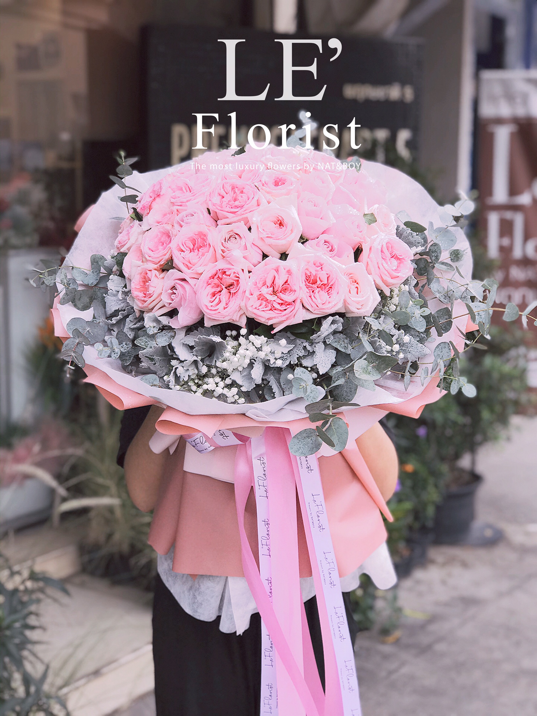 Premium pink rose (pastel) Bouquet