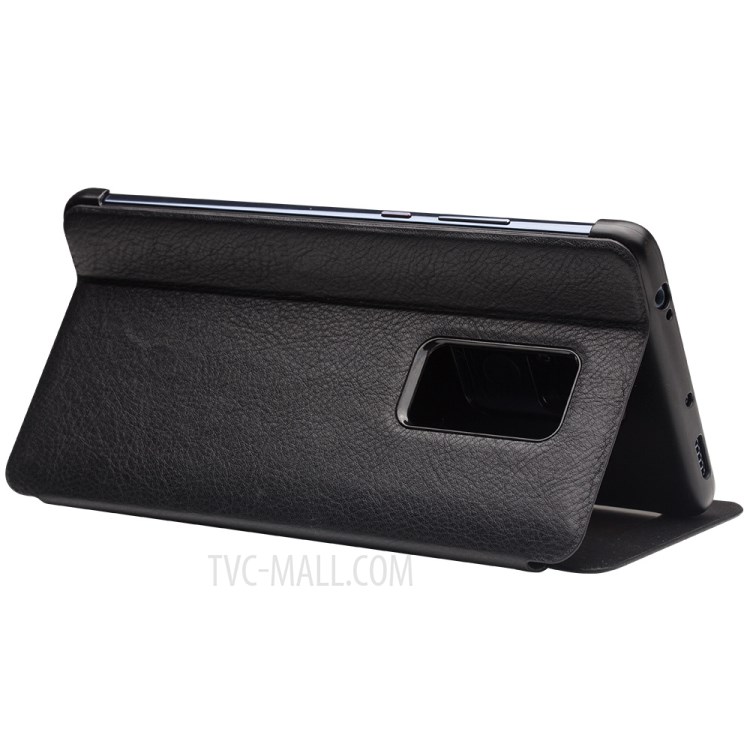 Case Huawei Mate 20 X # Pre-order * QIALINO หนังวัวพรีเมี่ยม ฟังก์ชั่นปลุก / นอนหลับอัจฉริยะ *