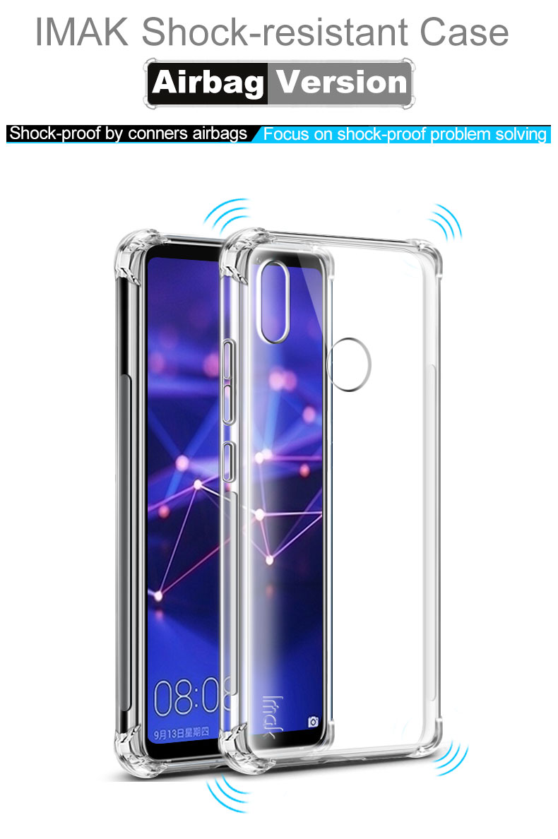 Case Huawei Honor Note 10 / Pre-Order * IMAK Silky Anti-drop TPU Soft + ฟิล์มกันรอยหน้าจอ *