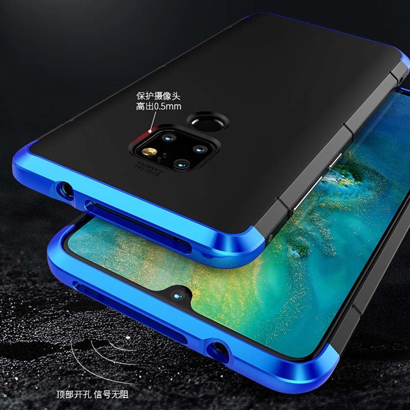 Case Huawei Mate 20 / Pre-order * กรอบกันกระแทกด้วยโลหะ + แผ่นรองหลัง *