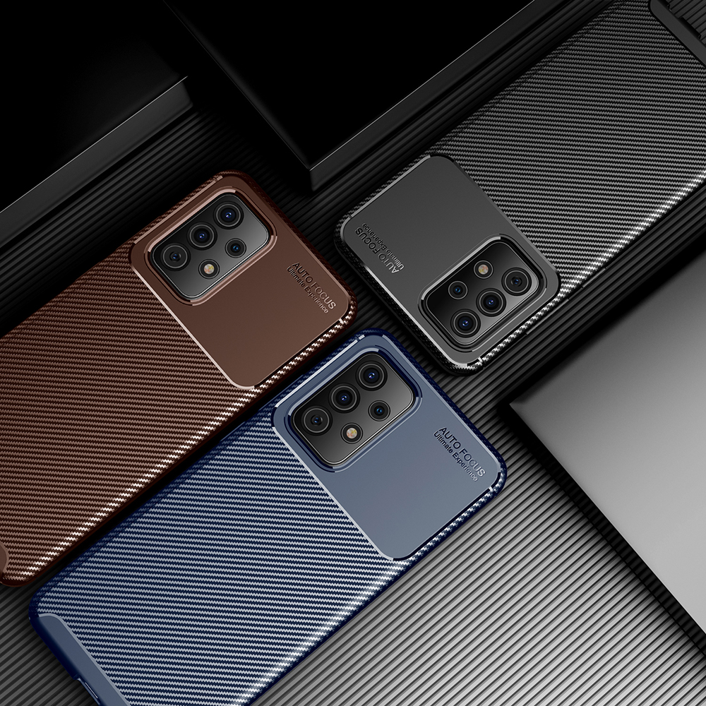 Case Samsung Galaxy A52 5G/4G # Pre-Order * เคสโทรศัพท์มือถือไฮบริดแบบ Drop-Proof เคลือบด้วยหนัง PU *