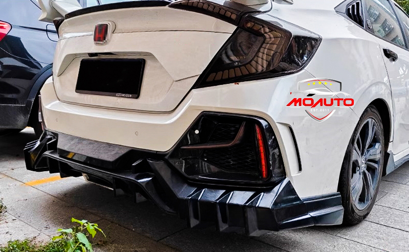 คิ้วแต่งกันชนหลัง TYPE-R ทรง MUGEN