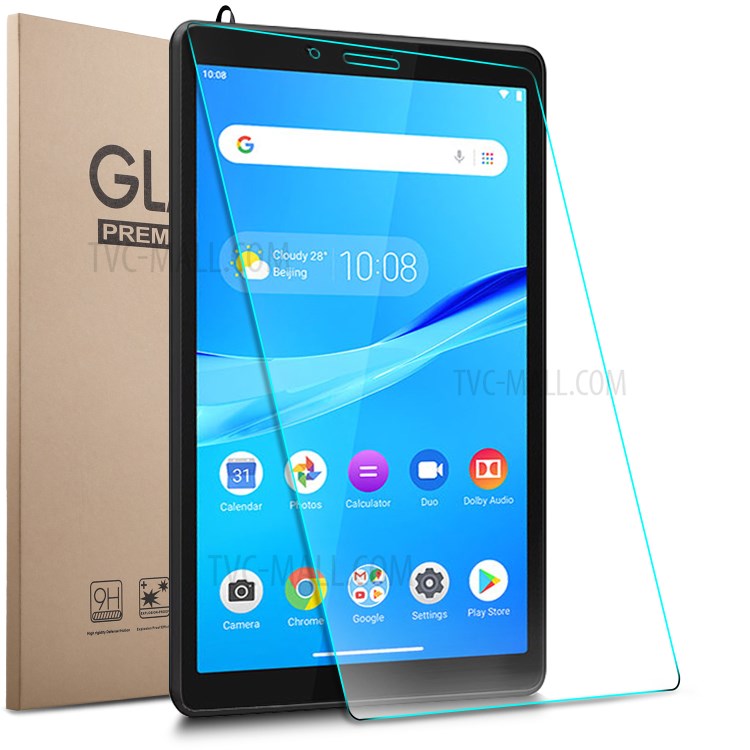 กระจกนิรภัย Lenovo Tab M7 / Pre-order * 9H แบบเต็มหน้าจอครอบกระจกโค้ง 0.25 มม. ฟิล์มขอบ *