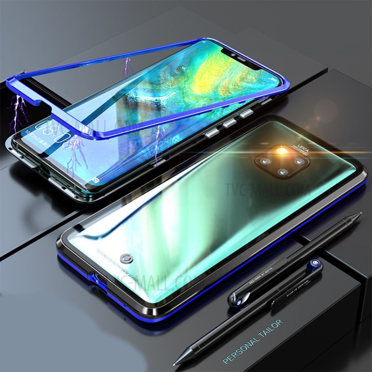 Case Huawei Mate 20 Pro / Pre-order * เคสกรอบโลหะแม่เหล็กถอดออกได้ + กระจกนิรภัยป้องกันปกหลัง *
