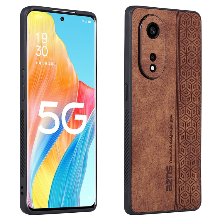 Case OPPO Reno8 T 5G # Pre - Order * AZNS เคสหนัง PU พรีเมี่ยม + วัสดุ TPU ยืดหยุ่น *