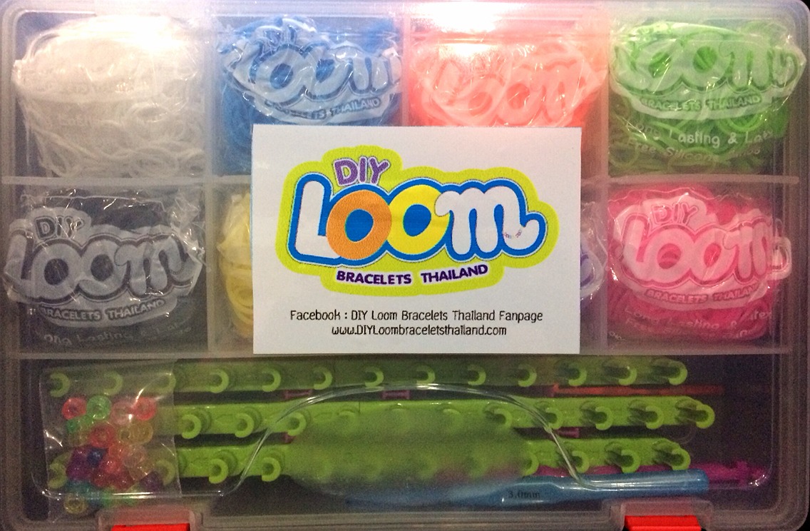 <p> อุปกรณ์<u>ยางถัก</u> <u>ข้อมือ</u><u>loom band</u> แบบ 100% ซิลิโคน ทำ<u>กำไลยาง</u> <u>ซิลิโคน</u> ทนทาน โดนน้ำ โดนเหงื่อได้ ไม่เปื่อย ไม่ยุ่ยแน่นอนค่า</p> <p> <span style=