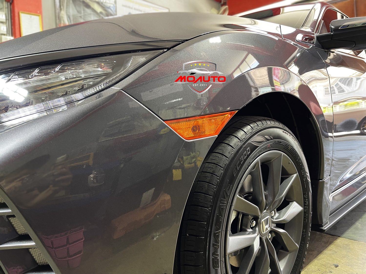 ไฟแก้มส้มแท้ CIVIC FC/FK